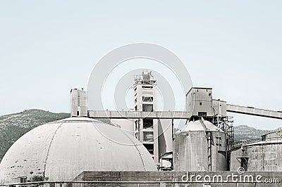 Old Factory Ironworks Stock Photo