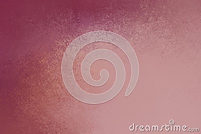 Old faded dark and light pink background with sponged grunge texture in an aged purple vintage style design on border Stock Photo