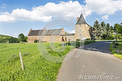 Old Farm House in the Eifel, Germany Stock Photo