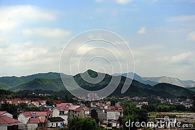 Old farmer village Editorial Stock Photo