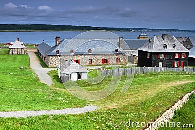 Old-fashioned fortifications Stock Photo