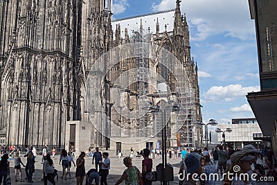 Old architecture in Germany Editorial Stock Photo