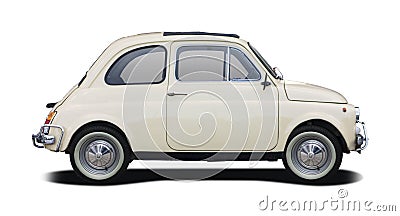 Fiat 500 classic Stock Photo