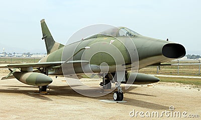 Old fighter plane Editorial Stock Photo