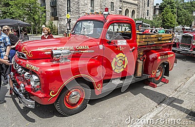 Old fire truck Editorial Stock Photo