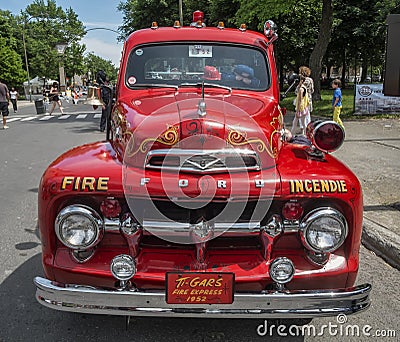 Old fire truck Editorial Stock Photo