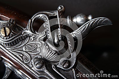 Old firearm Stock Photo