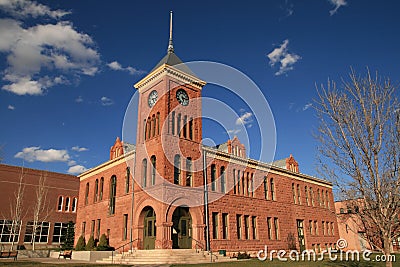 Old Flagstaff Courthouse Stock Photo