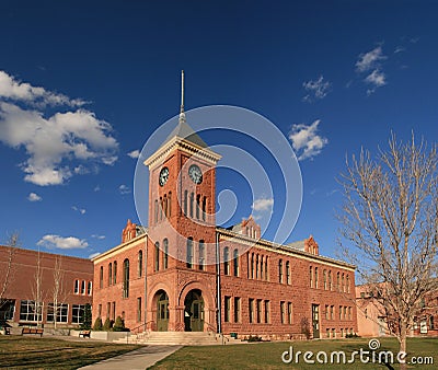 Old Flagstaff Courthouse Stock Photo