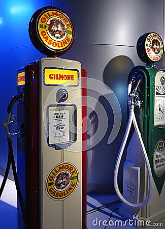 Old Gas Pump Editorial Stock Photo