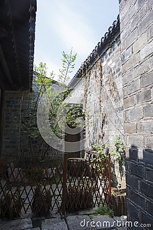 Old gate east scenic spot. Stock Photo