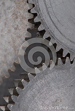 Old gears Stock Photo