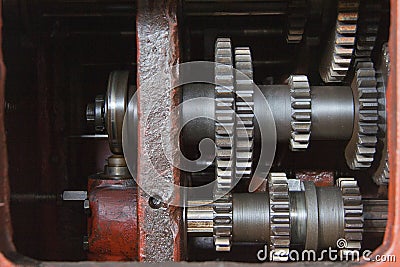 Old gears Stock Photo