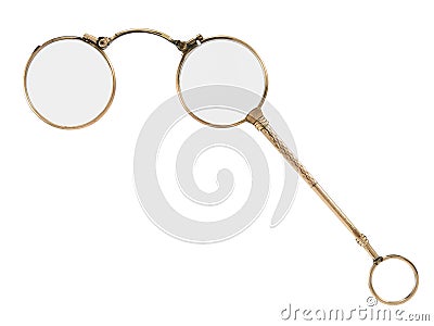 Old Glasses Stock Photo