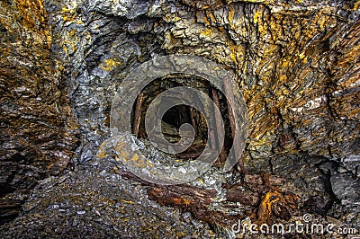 Old gold mine Stock Photo