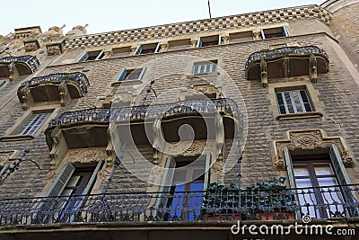 Old Gothic building Editorial Stock Photo