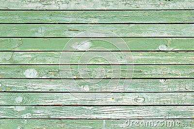 Old green painted wood wall Stock Photo