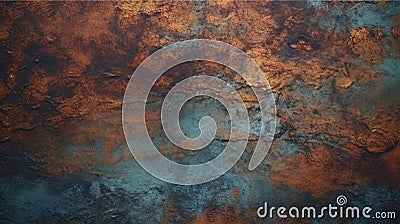 old grunge copper bronze rusty texture Stock Photo