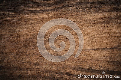 Old grunge dark textured wooden background,The surface of the old brown wood texture,top view brown wood paneling Stock Photo