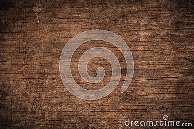 Old grunge dark textured wooden background,The surface of the old brown wood texture,top view brown wood paneling Stock Photo