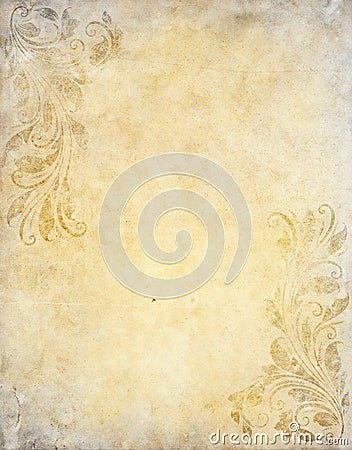 Old grunge paper background Stock Photo