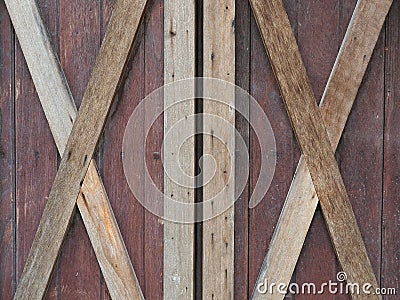 Old grunged wooden window Stock Photo