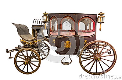 Old historic carriage Stock Photo