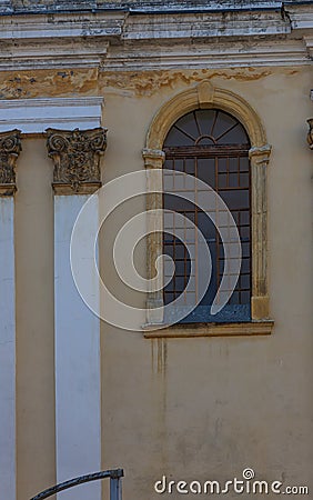 Old historical buiding in Buchach, Ternopil region, Ukraine Editorial Stock Photo