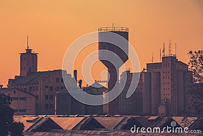 The old town centre in Lusaka Stock Photo