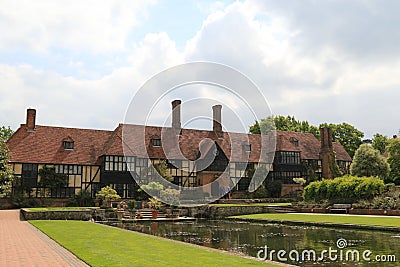 The house at RHS Wisley Editorial Stock Photo