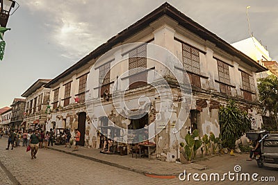 Vigan old house Editorial Stock Photo