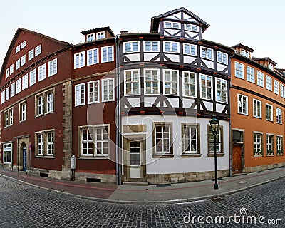 Old houses Hannover Stock Photo