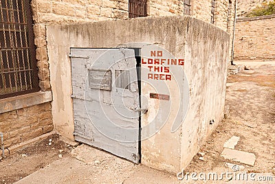 Old Idaho Penitentiary Stock Photo