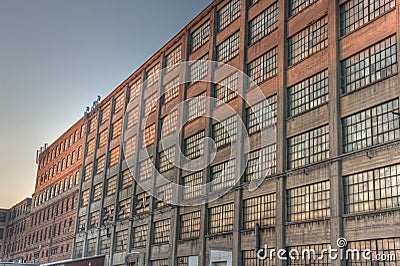 Old Industrial building Editorial Stock Photo