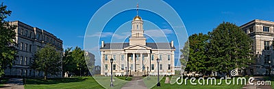 The Old Iowa Capitol Stock Photo