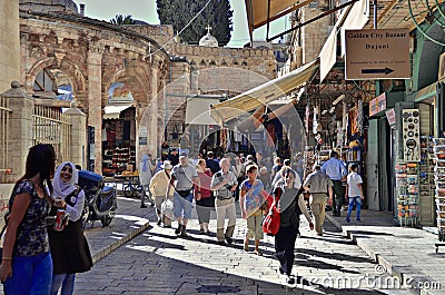 Old Jerusalem Editorial Stock Photo