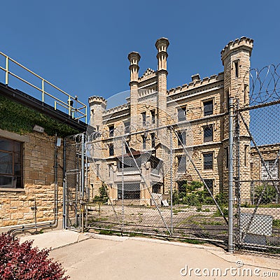 Old Joliet State Prison Editorial Stock Photo