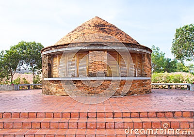 Old kilns for making ceramic tiles & bricks Stock Photo
