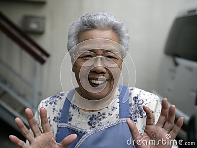 Old Lady Royalty Free Stock Images - Image: 2699229