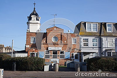 The Old Lifeboat House in Clacton, Essex in the UK Editorial Stock Photo