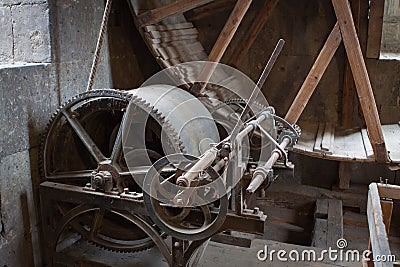 Old lifting gear Stock Photo