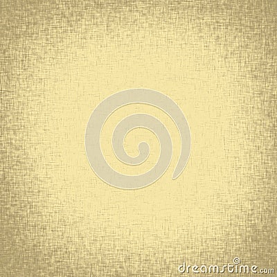 Old linen fabric texture with vignette Stock Photo