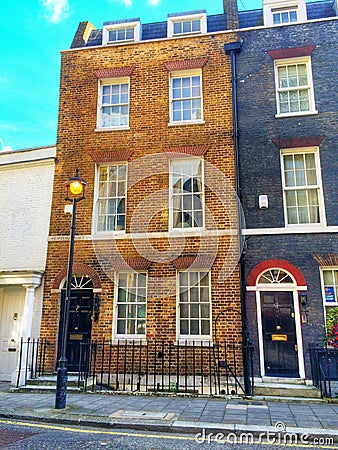 Old London Town House Stock Photo