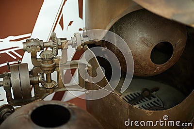 Old machinery for chocolate production Stock Photo