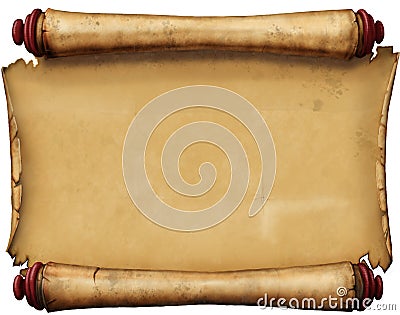 Old manuscript Stock Photo