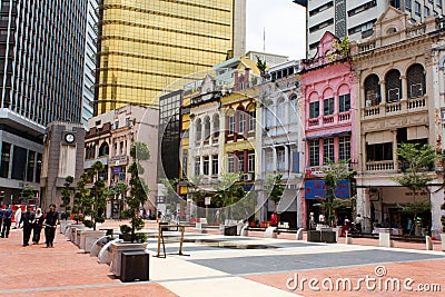 Old Market Square in Kuala Lumpur Editorial Stock Photo