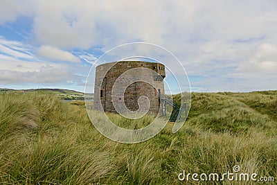 Old Martello Tower Stock Photo