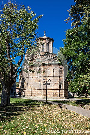 Old medieval Church Lazarica, Krusevac, Serbia Stock Photo