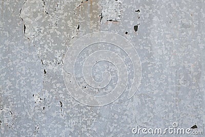 Old metal texture. Surface of gray galvanized iron wall. Stock Photo