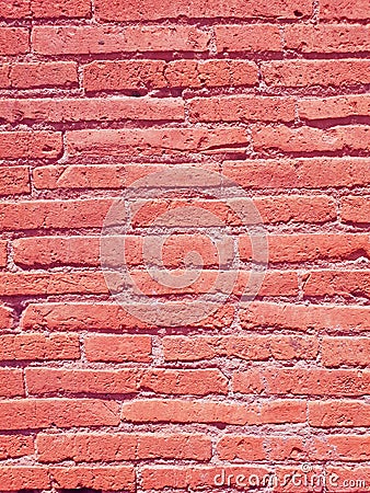 Old Mountains Rock background, brick wall texture top view. Stock Photo